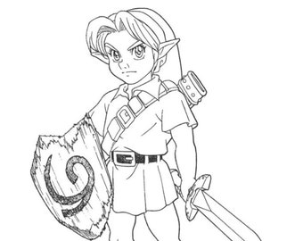 56 Collections Coloring Pages Zelda  Latest HD