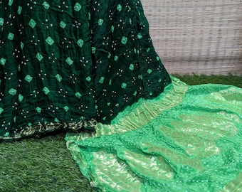 Pure gaji silk banarasi saree nakasi pallu & border new colors matching