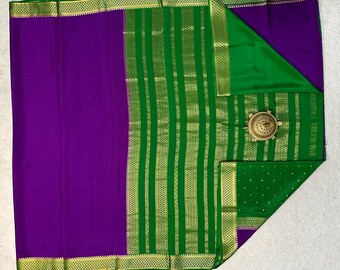 Pure Mysore silk sarees 120gsm thickness Exclusive *partly pallu model