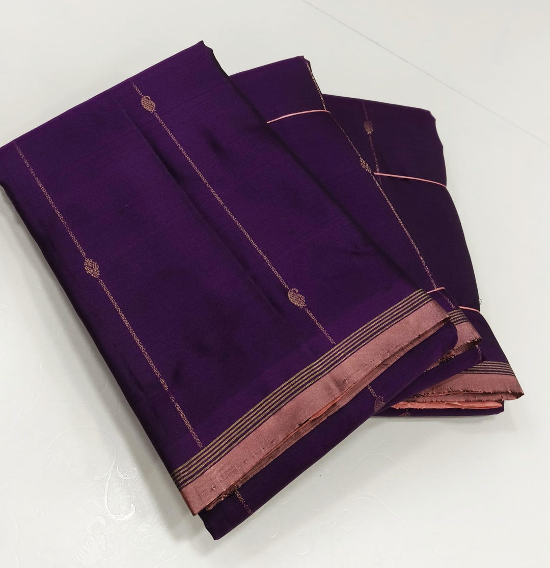 Handwoven kanchipuram Pure silk saree main image 0