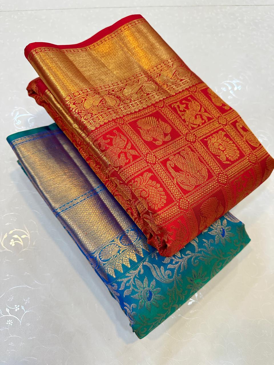 Pure Kanchipuram Handloom silk saree