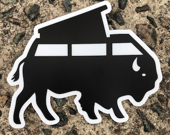 Vanagon Bison Buffalo Pop-top Camper Sticker