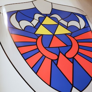 Hero Sheild Glas-in-lood PATROON