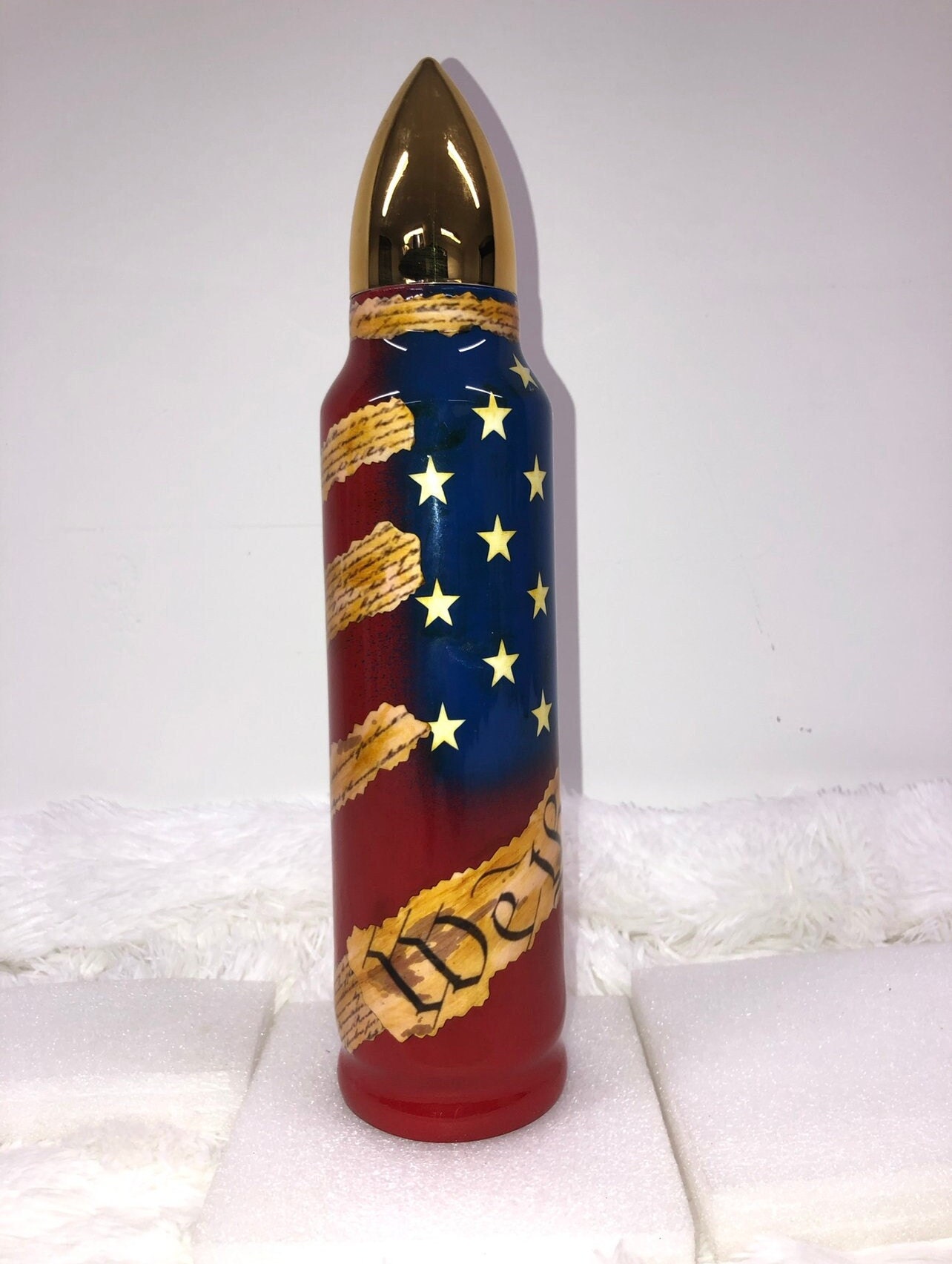 We the people, Military bullet tumbler, bullet tumbler 32 oz, bullet t –  Southern Scented Gifts
