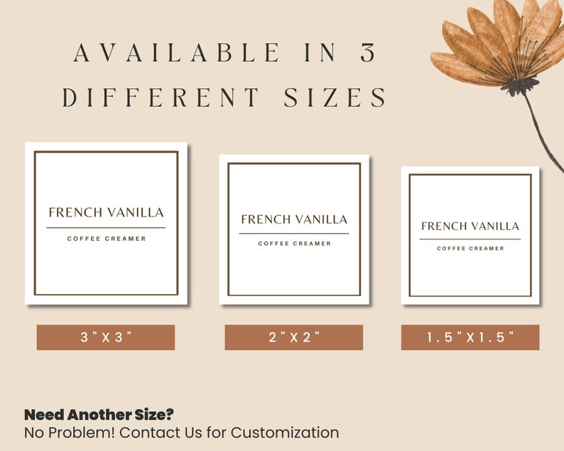 Coffee Creamer Labels Editable and Printable Coffee Bar Etsy