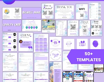 50+ Balloon Garland Artist Business Forms Bundle, Balloon Artist Contract, Balloon Price List, Event Decor Business, Canva Templates