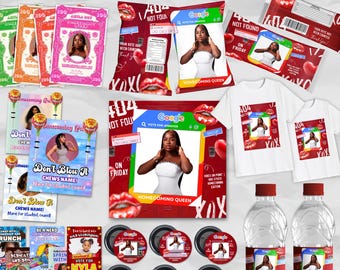 Homecoming Campaign Treat Bundle, Vote Homecoming Queen Party Favor, Chip Bag Template, Candy Card, Lollipop Tag, Hocoming Campaign Ideas