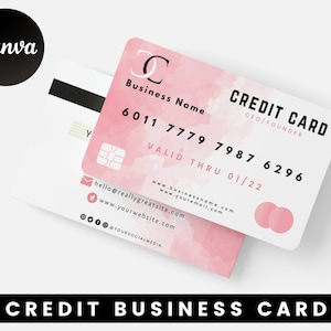 Diy Credit Card Business Cards,Credit Card Business Card,Credit Card Business Card Template,Business Credit Card,Credit Card Styled