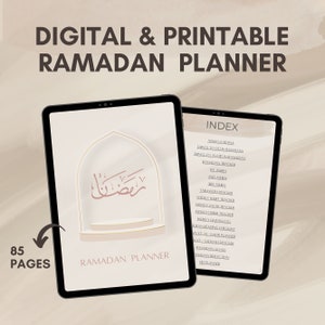 Ramadan Planner 2024, Digital Ramadan Planner, Ramadan Planner Printable, Ramadan Journal, PDF, GoodNotes, iPad Planner.