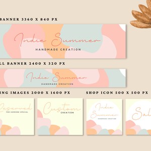 Etsy Shop Kit, Etsy Shop Banner, Etsy Shop Banner Set, Etsy Branding ...
