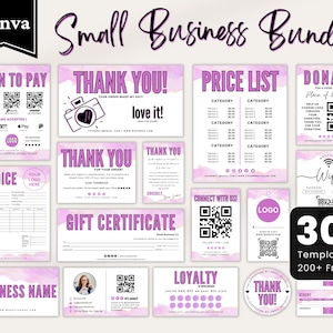 Bundel knutselshow, bestelformuliersjabloon, sjabloon knutselbeurs, sjabloon Scan-to-Pay, bundel voor kleine bedrijven, sjabloon prijslijst