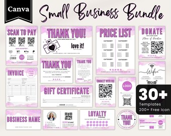 Craft Show Bundle: Editable Business Templates (Digital Download)