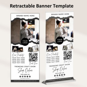 Craft Show Bundle, Order Form Template, Craft Fair Template, Small Business Bundle, Price List Template. Scan To Pay Template image 6