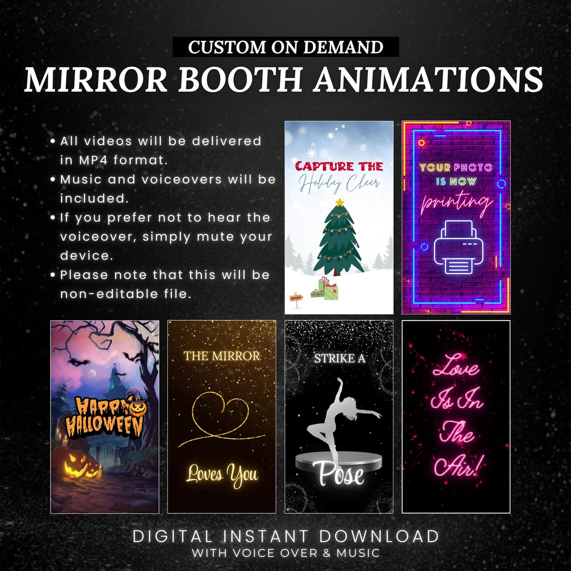 Personalized Mirror Booth Animations With Voice Overs, Any Language ...