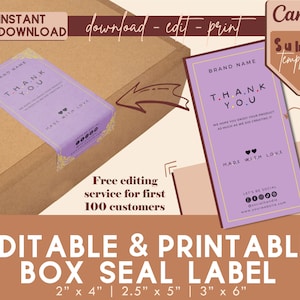 Box Sealing Stickers, Sealing Stickers, Packaging Stickers, Label Sealing, Packaging
