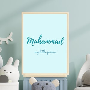Personalisierter Namensdruck Mädchen Kinderzimmer- Sofort Download