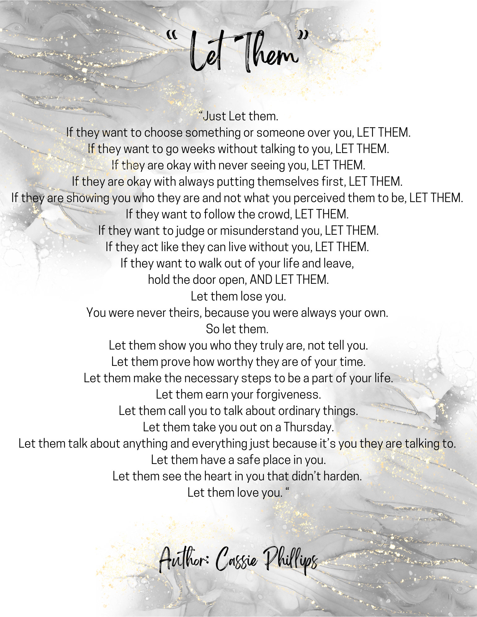 Let Them Poem 8 5x11 DIGITAL Print Etsy Let Them Poem 8 5x11 DIGITAL Print Etsy