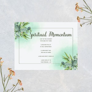 Spiritual Momentum by President Nelson *DIGITAL* Instant Download