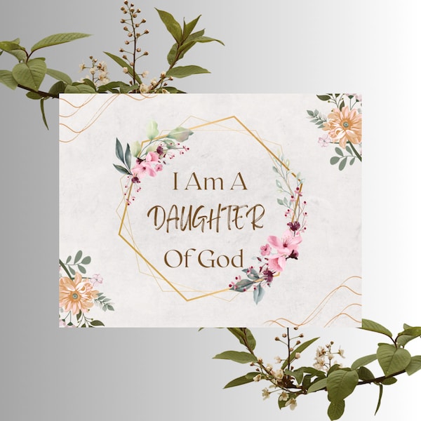 Magnificent Marvelous Daughter Of God Printable Magnificent Marvelous Daughter Of God Printable