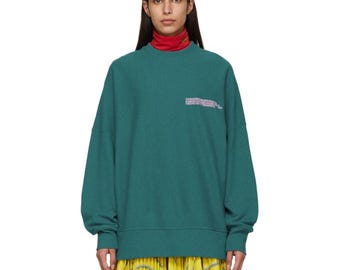 CALVIN KLEIN 205W39NYC Sudadera de la era Raf Simons Oversize