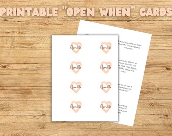 Printable open When You Feel Angry Cards - Etsy