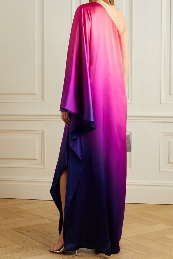 Apolonia Kaftan - Silk Road Stripes - Heaven Blue / Pink