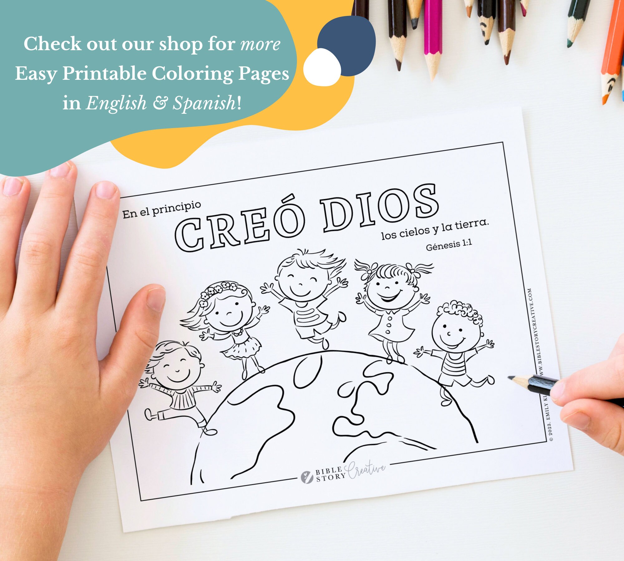 John 3:17 Bible Verse Coloring Page | KJV Printable for Kids | Sunday ...