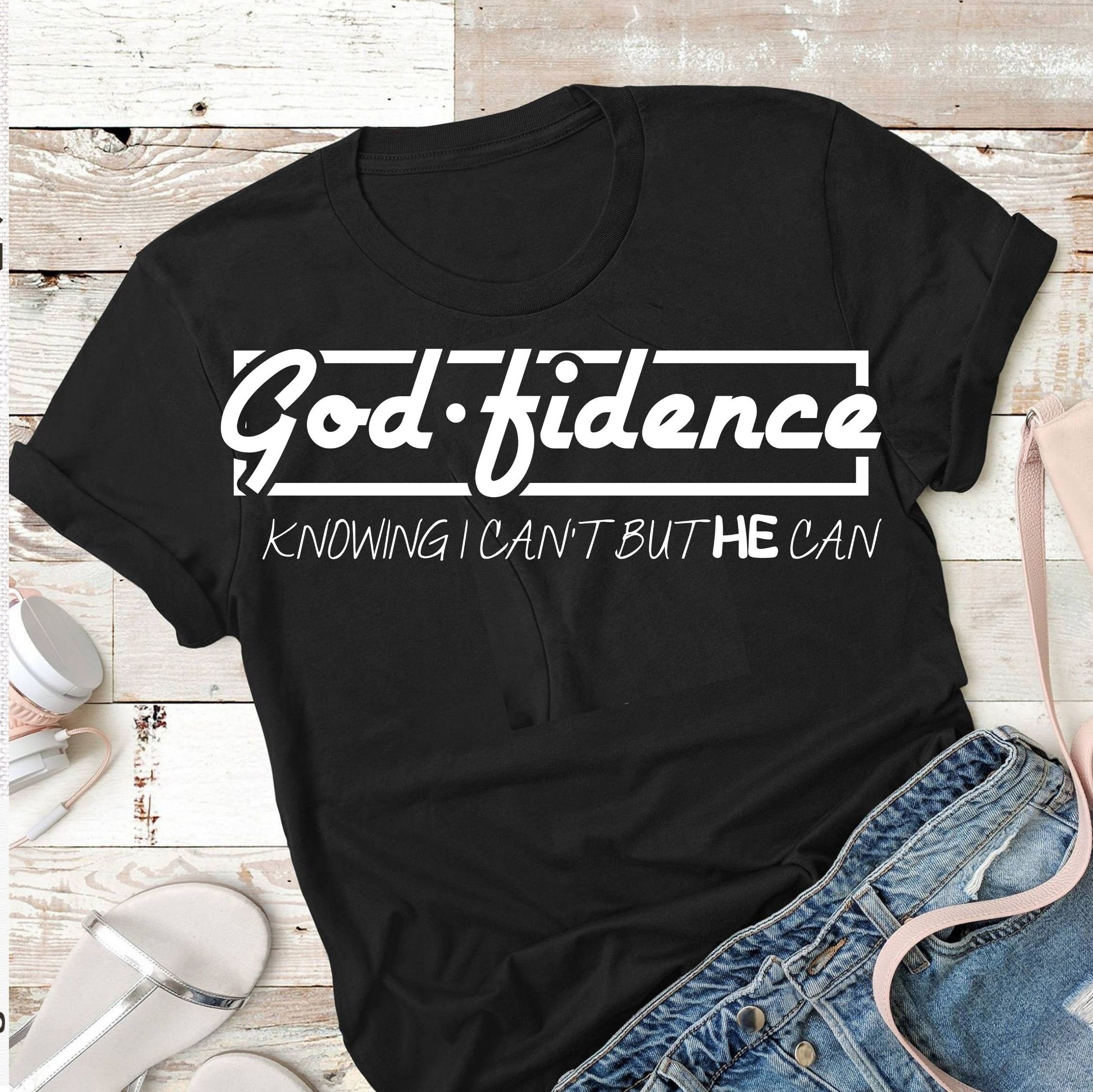 Godfidence SVG God Fidence Cute Christian Svgs Bible Verse - Etsy Canada