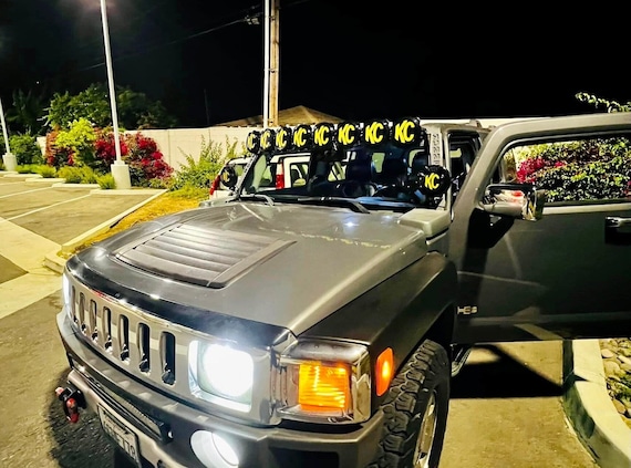 Hummer h3 light bar mount deals