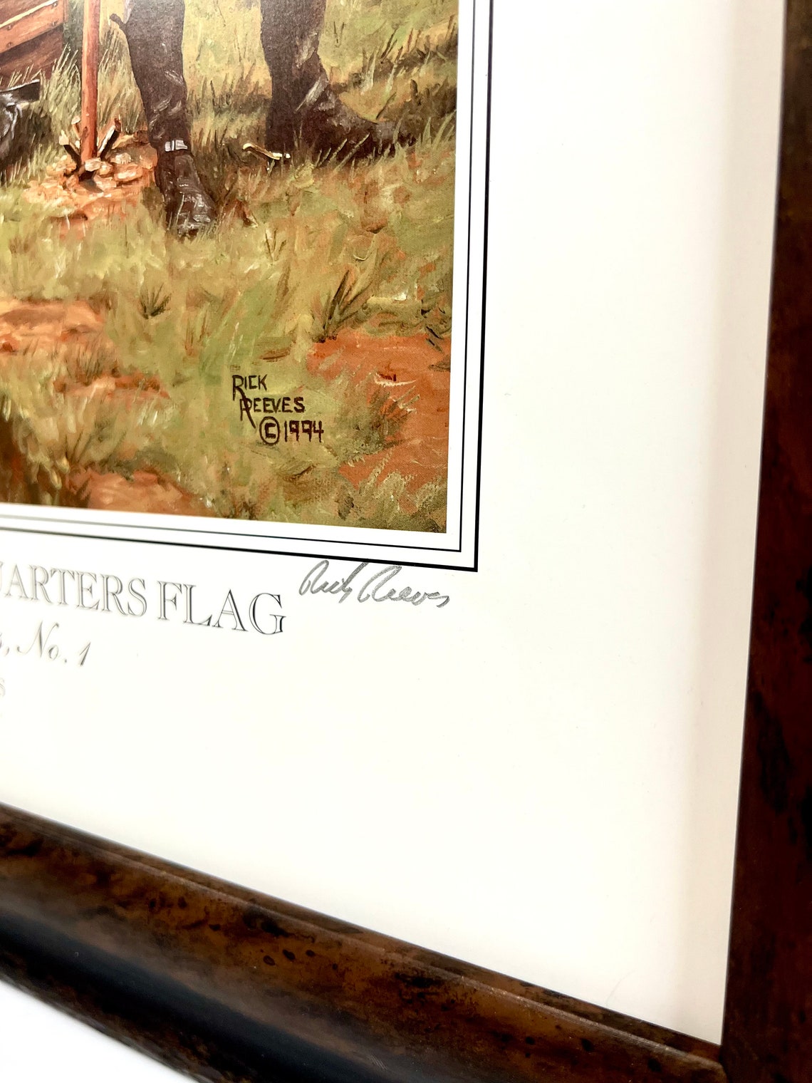 Rick Reeves “gen. R.E. Lee’s Headquarters Flag Regimental Colours, No ...