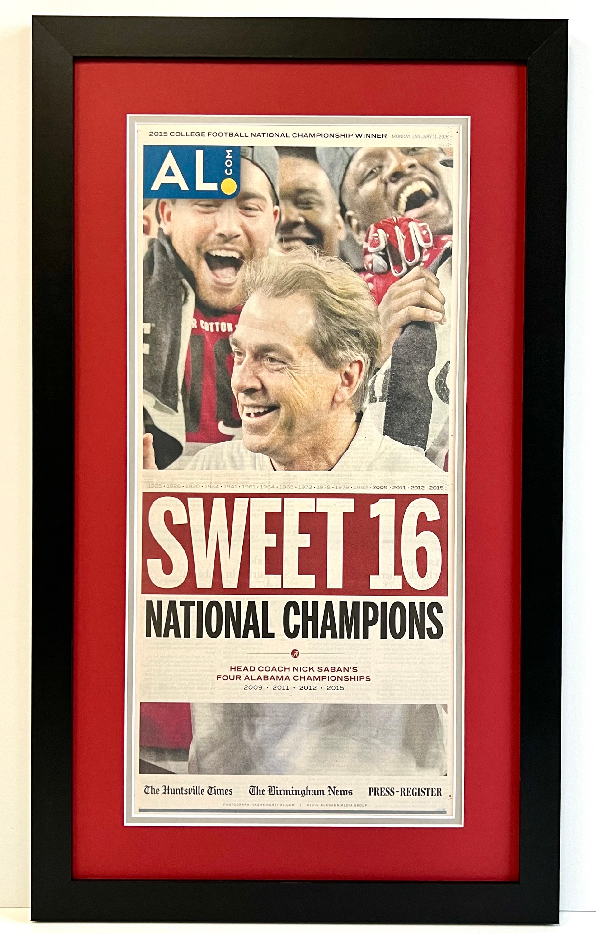 Alabama Newspaper National Championship
