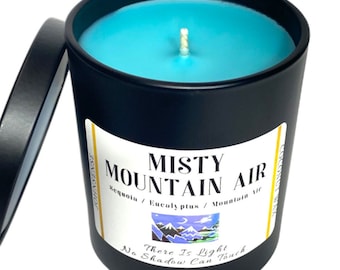 Misty Mountain Air  (Coconut Wax Aromatherapy Candle)