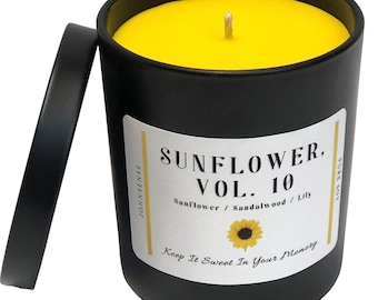 Sunflower, Vol. X   (Soy Candle)