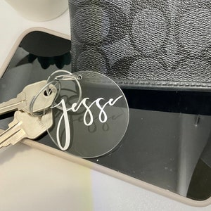 Custom Name Keychain