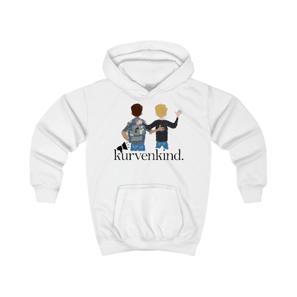 Freundschaft (kurvenkind) Hoodie Kinder