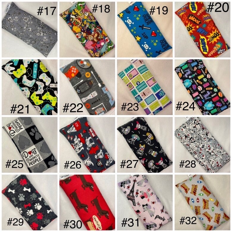 Microwave Heat Pad Rice Bag Cold Pack Aches and Pains Heating Etsy