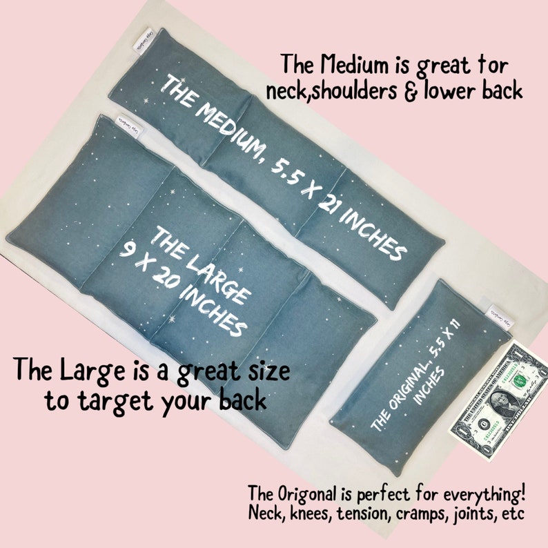 Microwave Heat Pad Rice Bag Cold Pack Aches and Pains Etsy