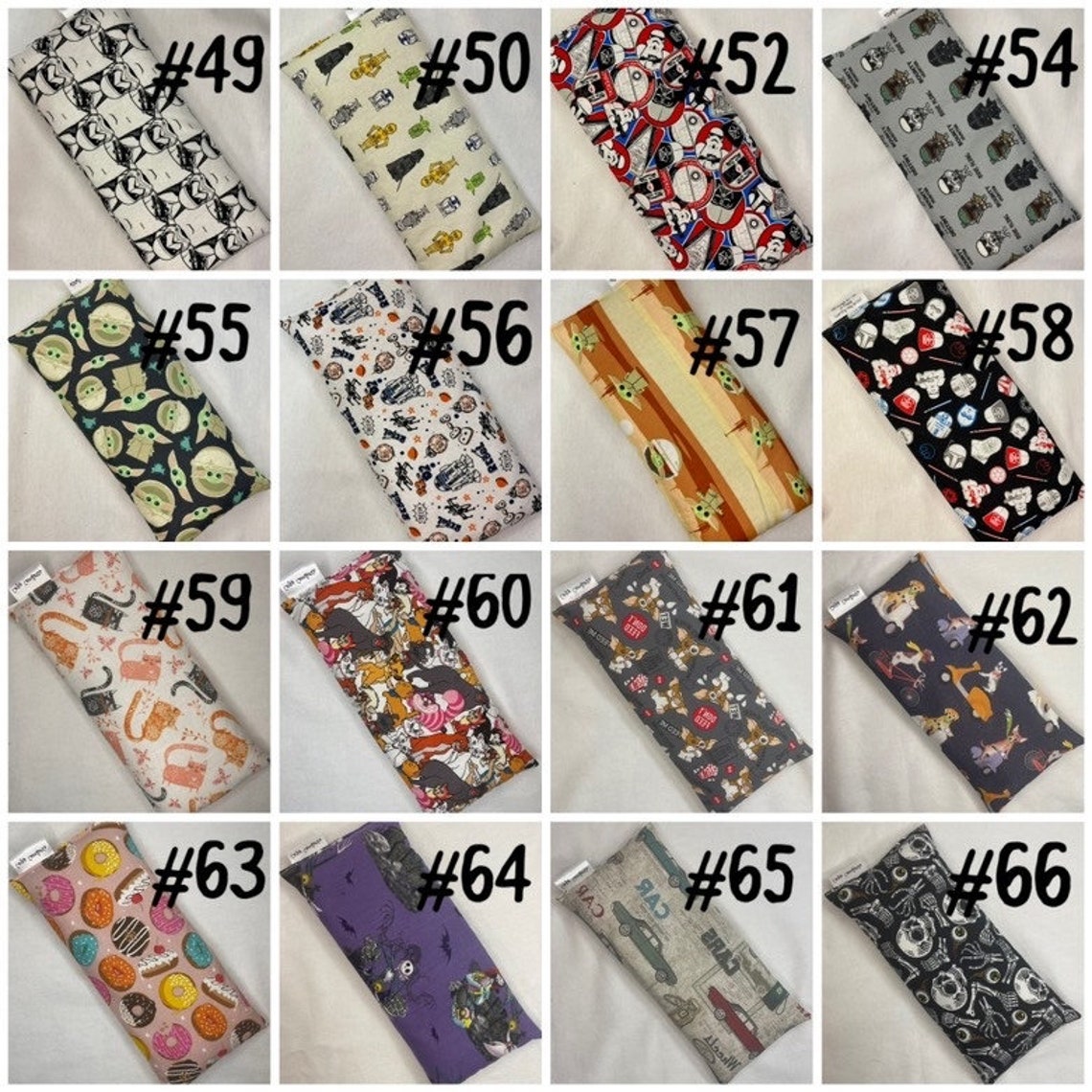 Microwave Heat Pad Rice Bag Cold Pack Aches and Pains Etsy