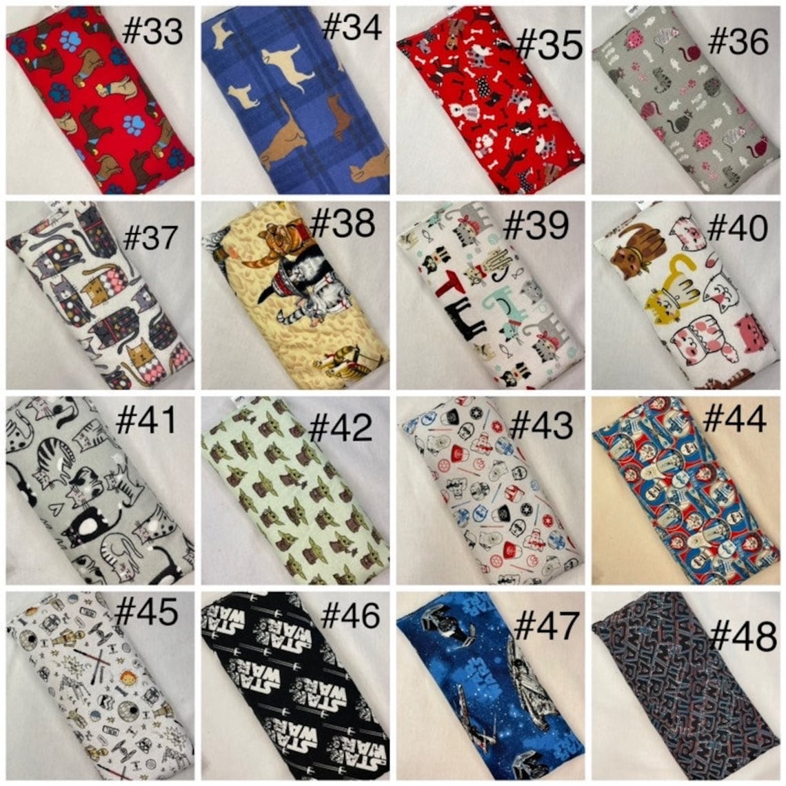 Microwave Heat Pad Rice Bag Cold Pack Aches and Pains Etsy