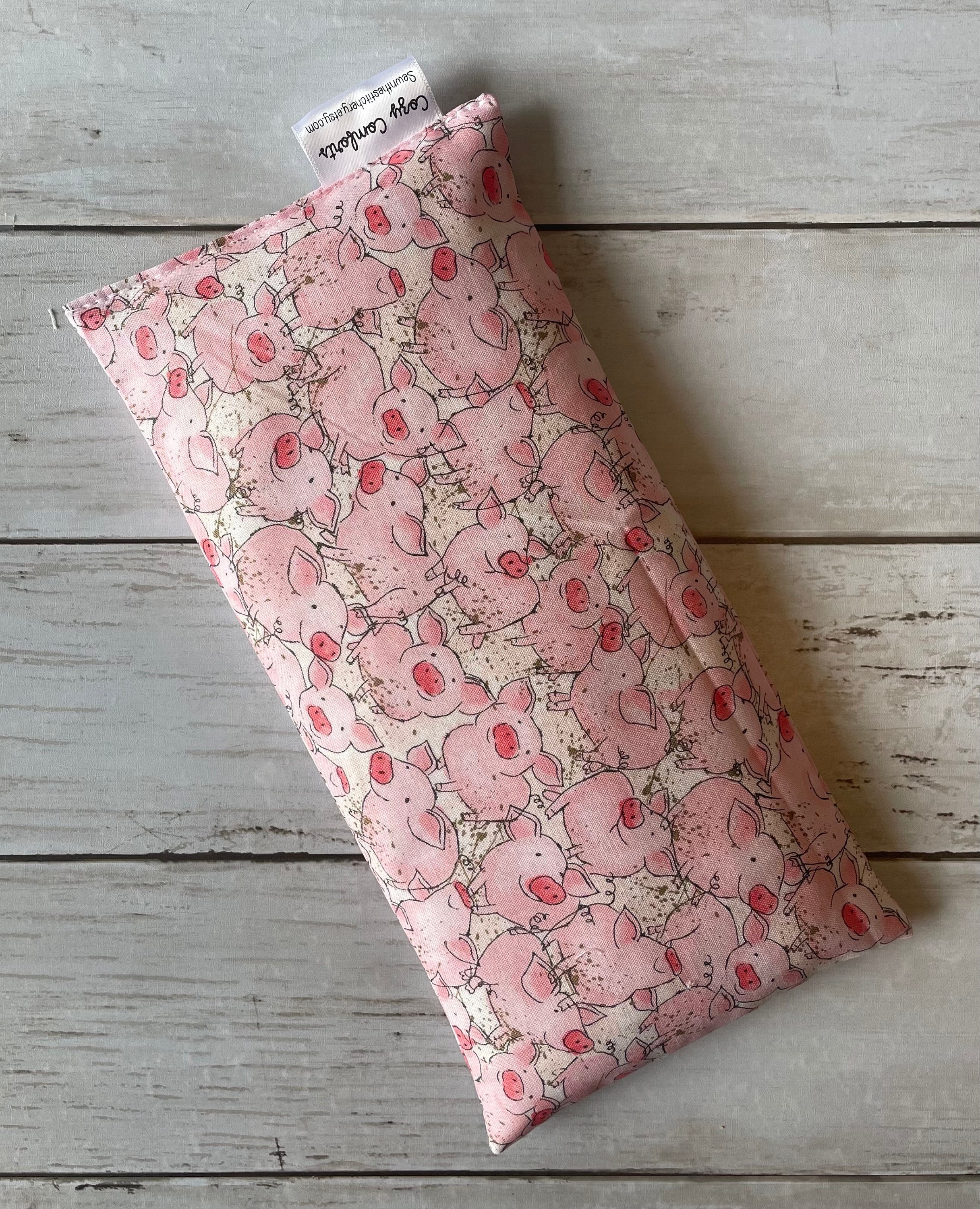 Rice Bag Heating Pad Hot/cold Pack Microwave Heating Pad Pig Lover Best Microwave Heating Pack