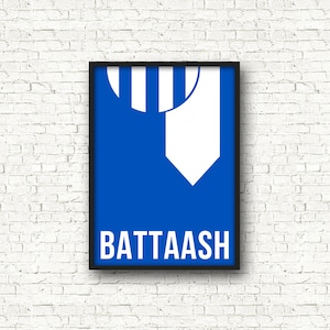 Horse Racing Poster Print BATTAASH Jockey Silk, Horse Riding, For Him, Husband, Boyfriend, Trainer, Horse Racing Gift