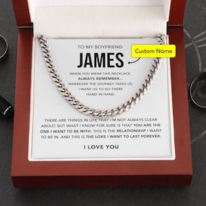 Cubaanse ketting vriendje, belofte ketting voor vriend, ketting vriendje, Valentijnsdag, 1-jarig jubileumcadeau voor vriend