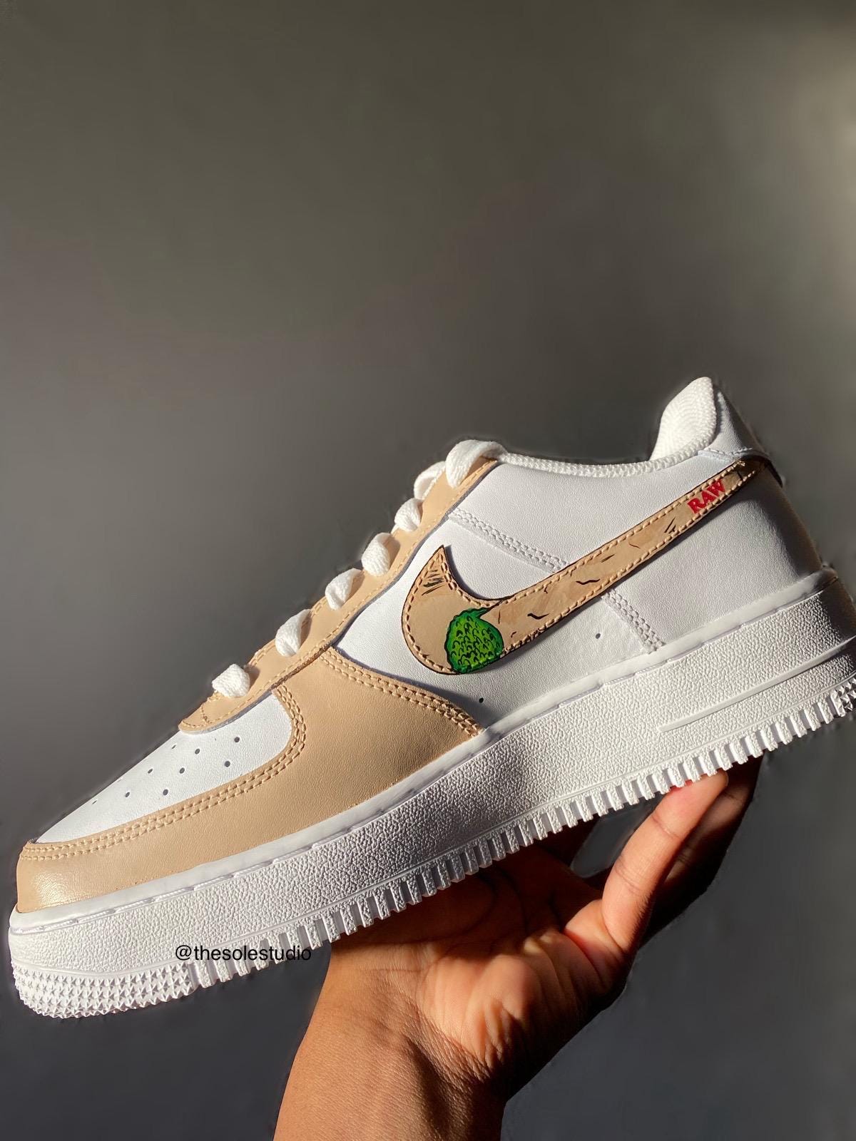 Raw nike air force ones for sale hotsell