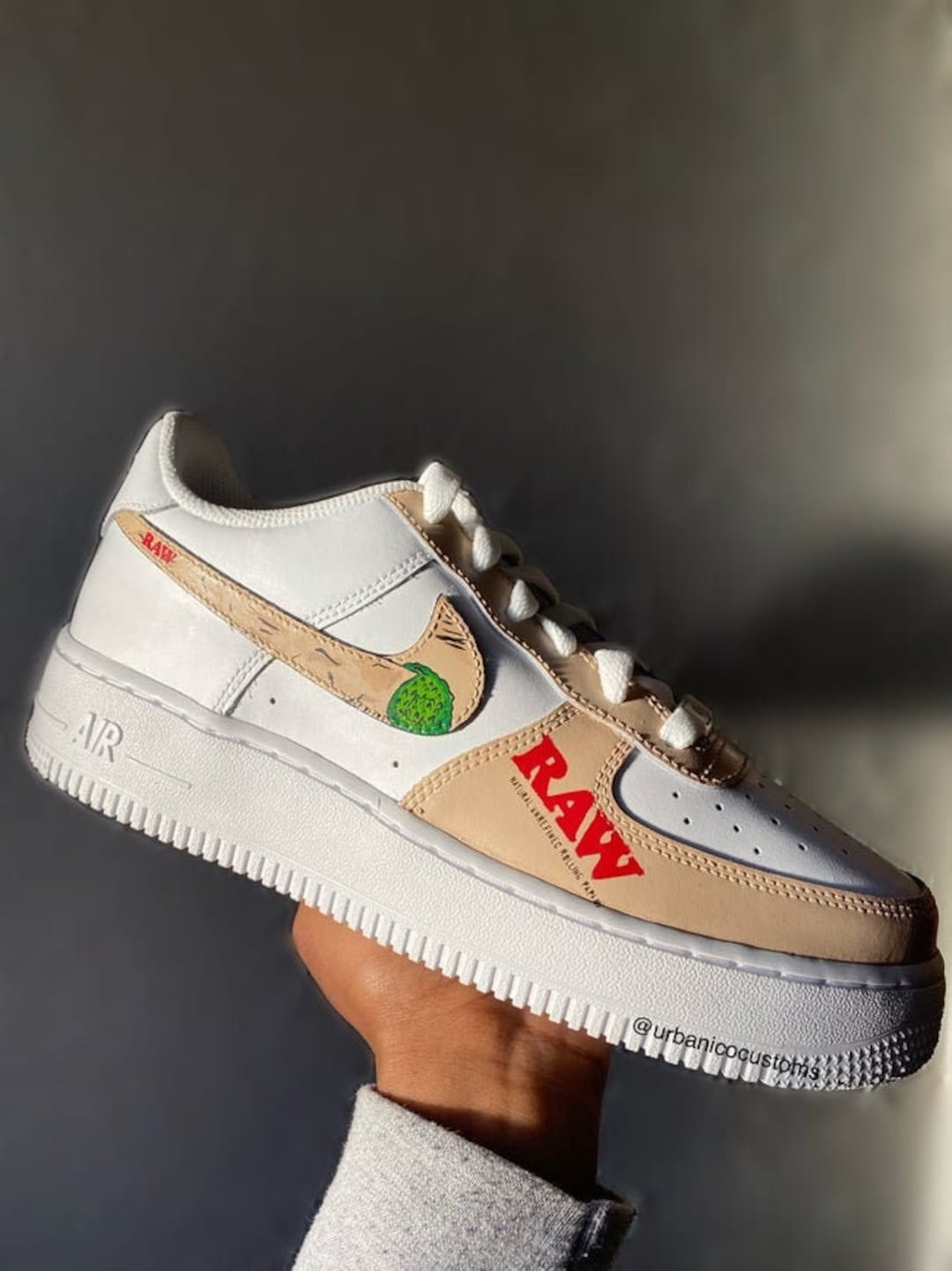 CUSTOM RAW AIR FORCE 1 - PRESTIGE QUALITY CUSTOMS