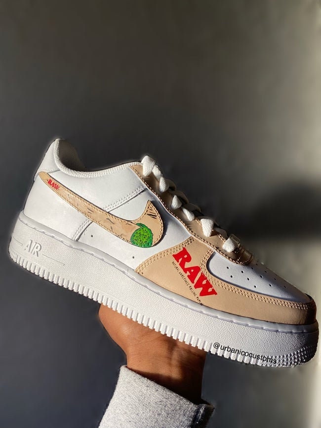 Custom Colored Air Force 1 Drip Swooshes – Shoe Fury