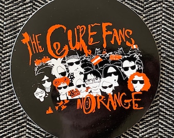 The Cure Fans In Orange