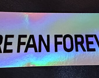 The Cure Forever - long sticker