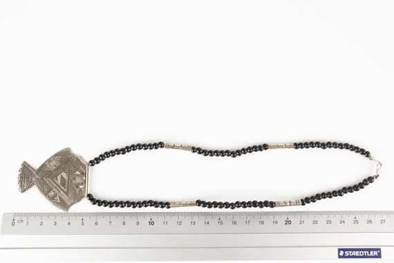 Necklace with Pendant Tuareg Africa Silver Onyx - image 6