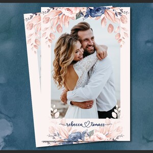 Modèle de cabine photo de mariage, cadre floral bohème Photobooth, shower de bébé, fond 4 x 6, bande moderne, superposition modifiable, psd