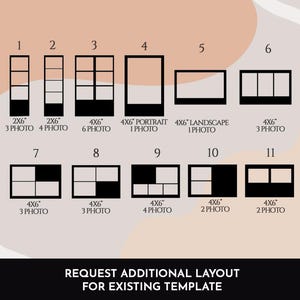 Anfrage zusätzliche Größe/Layout für Ihre vorhandene Photo Booth Vorlage ODER bestellen Sie alle Layouts leer. 2x6, 4x6, bearbeitbares Overlay, psd, png, jpg
